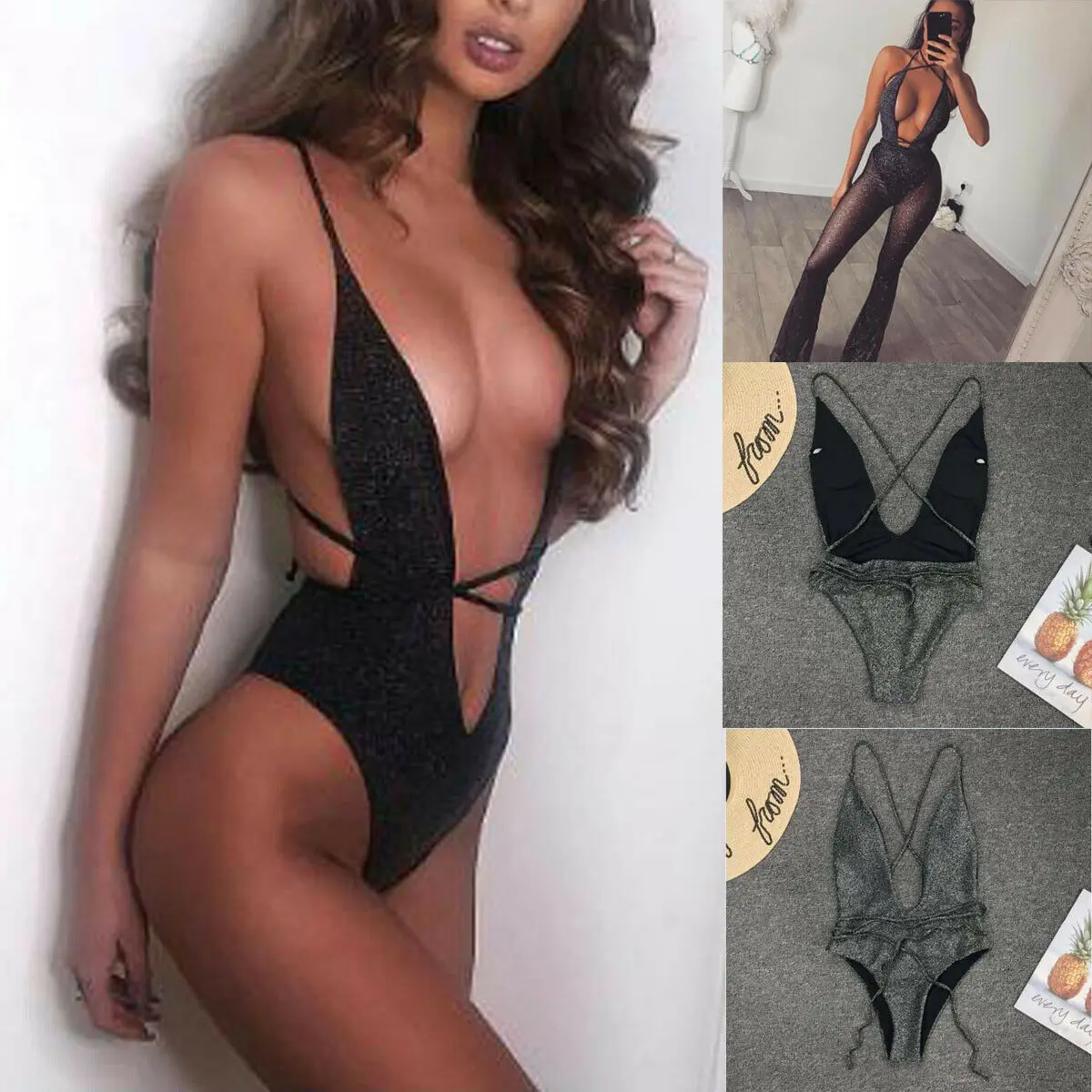 Sexy Ladies One-piece Swimming Costume Beach Swimsuit Monokini Bikini Swimwear
Sexy Ladies One-piece Swimming Costume Beach Swimsuit Monokini Bikini Swimwear