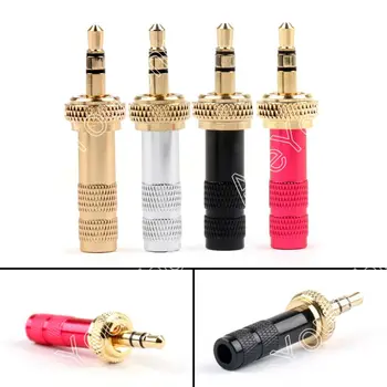 Areyourshop Sale 1/4/10 Pcs Mini 3.5mm Screw Lock Stereo Jack Plug Gold Plated Soldering Black Red Go
Areyourshop Sale 1/4/10 Pcs Mini 3.5mm Screw Lock Stereo Jack Plug Gold Plated Soldering Black Red Go