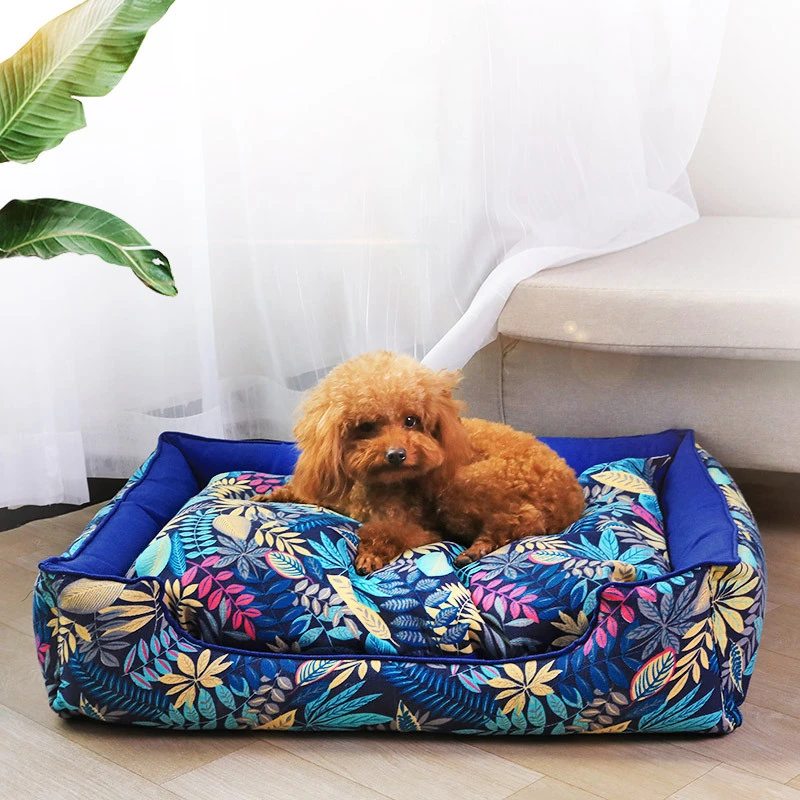 Flower Printing Pet Bed for Small Medium Large Dog Soft PP Cotton Warm Cat House All Season Pet Bed Mat Detachable Dog Nest Sofa
Flower Printing Pet Bed for Small Medium Large Dog Soft PP Cotton Warm Cat House All Season Pet Bed Mat Detachable Dog Nest Sofa