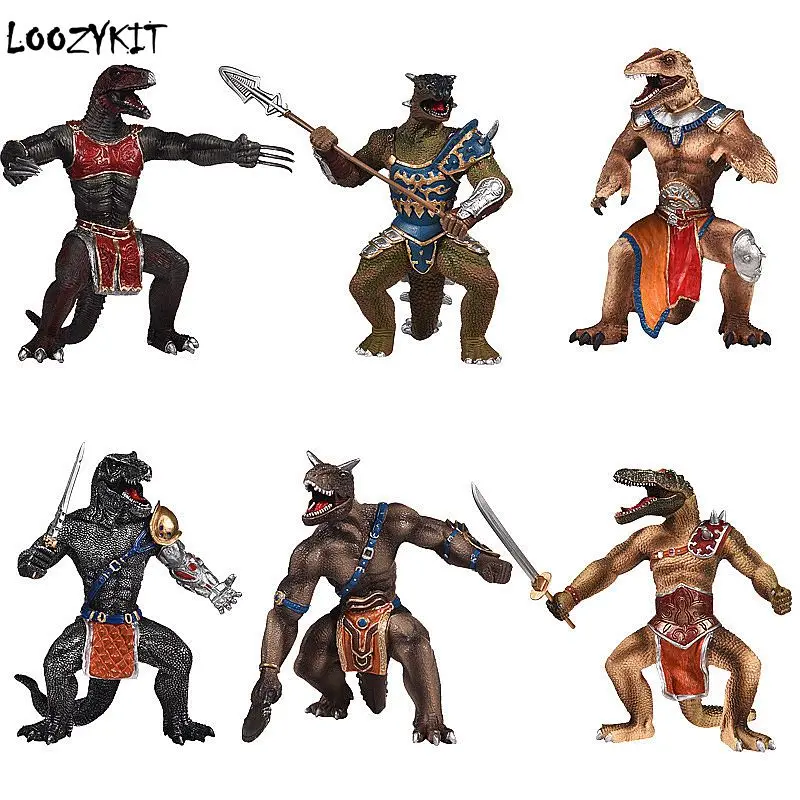 Loozykit Solid Dinosaur Warrior Simulated Dinosaur Model Toys Dinosaur Figure Model Puzzle Toy PVC Action Figure Toy Dolls
Loozykit Solid Dinosaur Warrior Simulated Dinosaur Model Toys Dinosaur Figure Model Puzzle Toy PVC Action Figure Toy Dolls