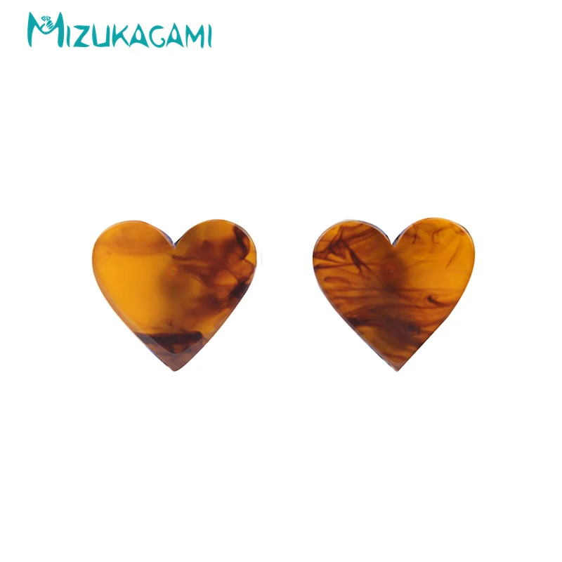 Brinco 2018 New Heart Shape Tortoiseshell Smooth Small Stud Earrings Resin Material For Elegant Design Women's Party Jewelry
Brinco 2018 New Heart Shape Tortoiseshell Smooth Small Stud Earrings Resin Material For Elegant Design Women's Party Jewelry