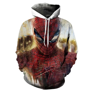 Spiderman 3d Hoodies Autumn New Fashion Hoodie Marvel Superhero harajuku Streetwear Men Women Hooded Sweatshirt Casual Outwear
Spiderman 3d Hoodies Autumn New Fashion Hoodie Marvel Superhero harajuku Streetwear Men Women Hooded Sweatshirt Casual Outwear
