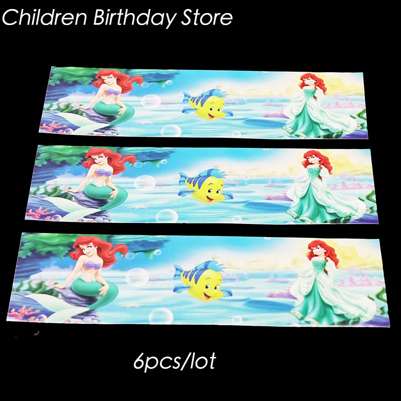 6pcs/lot The Little Mermaid theme water bottle labels The Little Mermaid stickers candy bar decorations water bottle stickers
6pcs/lot The Little Mermaid theme water bottle labels The Little Mermaid stickers candy bar decorations water bottle stickers