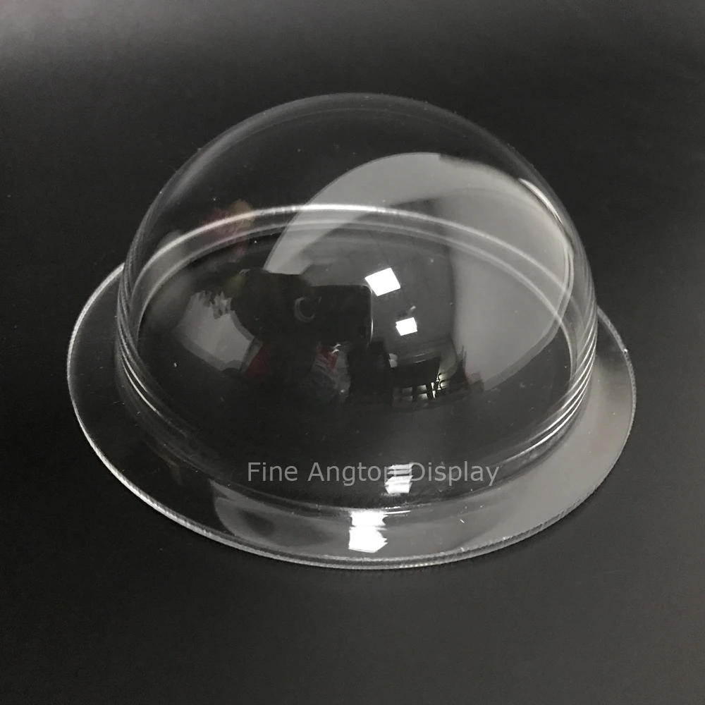 Clear 100mm Diameter acrylic jewelry display dome dust-proof with 1cm flange width without holes
Clear 100mm Diameter acrylic jewelry display dome dust-proof with 1cm flange width without holes