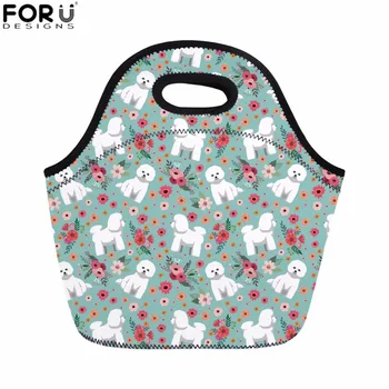 FORUDESIGNS Lunch Bag for Women Bichon Frise Flower Print Meals Sacola Kids Thermal Food Bag Fashion Picnic Bag Bolsa Comida New
FORUDESIGNS Lunch Bag for Women Bichon Frise Flower Print Meals Sacola Kids Thermal Food Bag Fashion Picnic Bag Bolsa Comida New