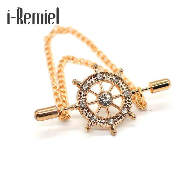 2017 Limited Special Offer Men Trendy Brooch Plated Anchor Broche Navy Men's Brooch Rudder Pin Badge Fringed Suit Accessories
2017 Limited Special Offer Men Trendy Brooch Plated Anchor Broche Navy Men's Brooch Rudder Pin Badge Fringed Suit Accessories
