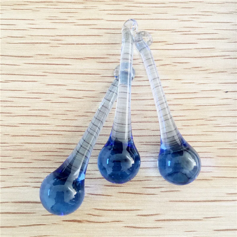 Free Shipping 14pcs 20*80mm Lt Sapphire Color Glass Chandelier Raindrop Crystal Prisms Pendants
Free Shipping 14pcs 20*80mm Lt Sapphire Color Glass Chandelier Raindrop Crystal Prisms Pendants
