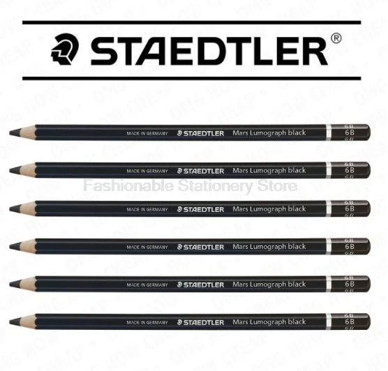 12 pcs Staedtler 100B Pencil Professional Drawing Pencils Student Sketch Pencils Charcoal Pencil School Stationery Office Supply
12 pcs Staedtler 100B Pencil Professional Drawing Pencils Student Sketch Pencils Charcoal Pencil School Stationery Office Supply