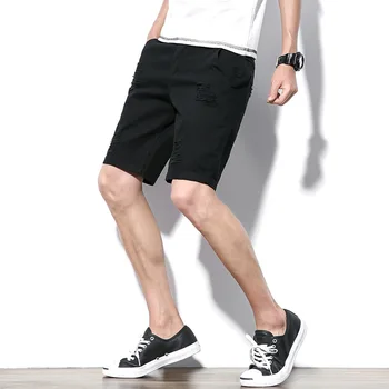 Fashion Casual Punk Knee High Shorts Jeans Pockets Straight Straight Short Denim Jeans Pockets Summer Jeans Masculino 
Fashion Casual Punk Knee High Shorts Jeans Pockets Straight Straight Short Denim Jeans Pockets Summer Jeans Masculino