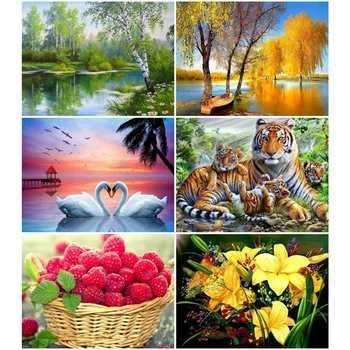 EverShine Diamond Embroidery Sale Diamond Mosaic Flowers Diamond Painting With Square Rhinestones Landscape Bead Picture Kits 
EverShine Diamond Embroidery Sale Diamond Mosaic Flowers Diamond Painting With Square Rhinestones Landscape Bead Picture Kits