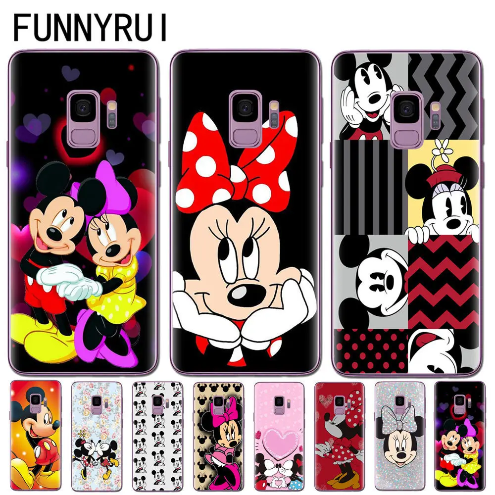 Mickey Minnie Silicone Case For Coque Samsung Galaxy S6 S7 Edge S8 S9 Plus J3 J5 J7 A5 A7 2016 2017 Note 8 A8 Plus 2018 Cover
Mickey Minnie Silicone Case For Coque Samsung Galaxy S6 S7 Edge S8 S9 Plus J3 J5 J7 A5 A7 2016 2017 Note 8 A8 Plus 2018 Cover