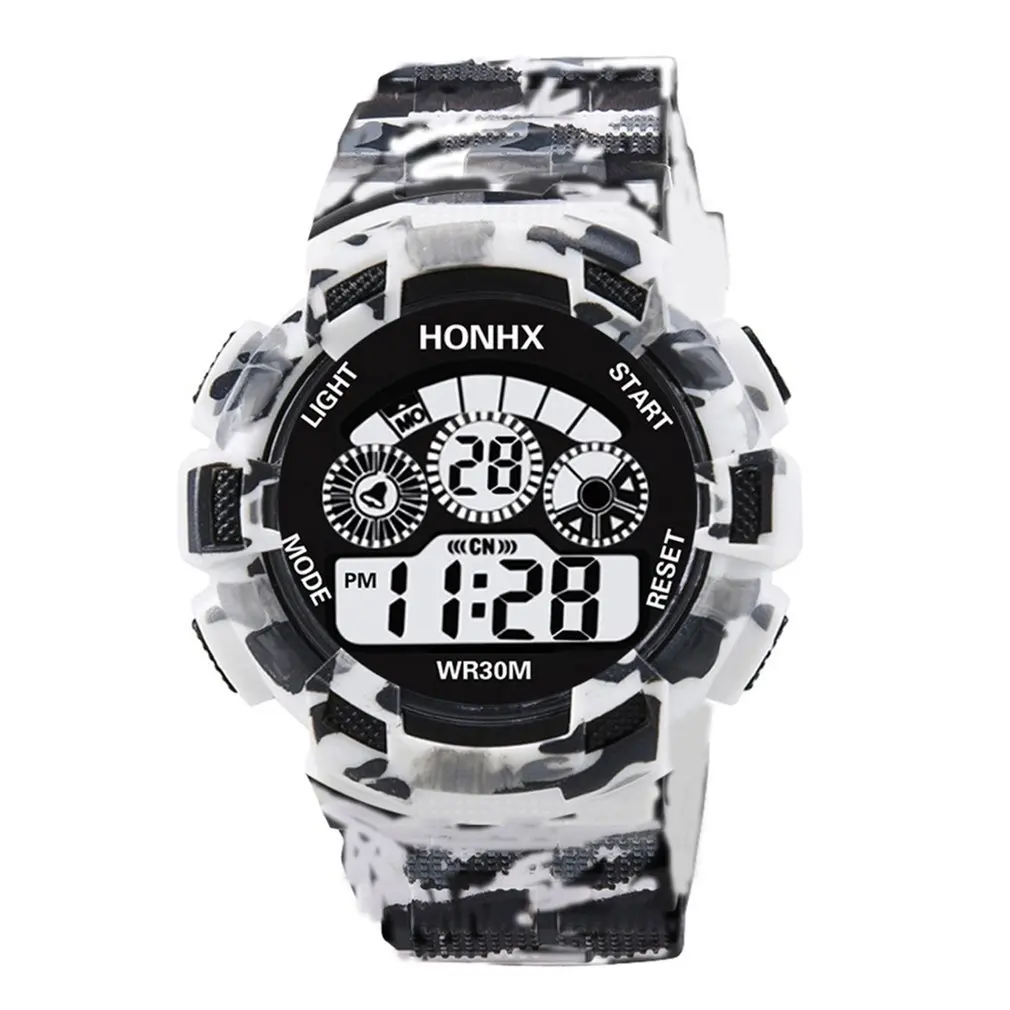 Electronic Men Watch LED Digital Date Week Alarm Waterproof Military Shock Watch Fashion Outdoor Sports Clock Watch
Electronic Men Watch LED Digital Date Week Alarm Waterproof Military Shock Watch Fashion Outdoor Sports Clock Watch