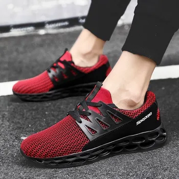 2019 summer Lightweight zapatos de hombre Comfortable Breathable mesh Outdoors Running shoes for men adult Jogging Sneakers
2019 summer Lightweight zapatos de hombre Comfortable Breathable mesh Outdoors Running shoes for men adult Jogging Sneakers