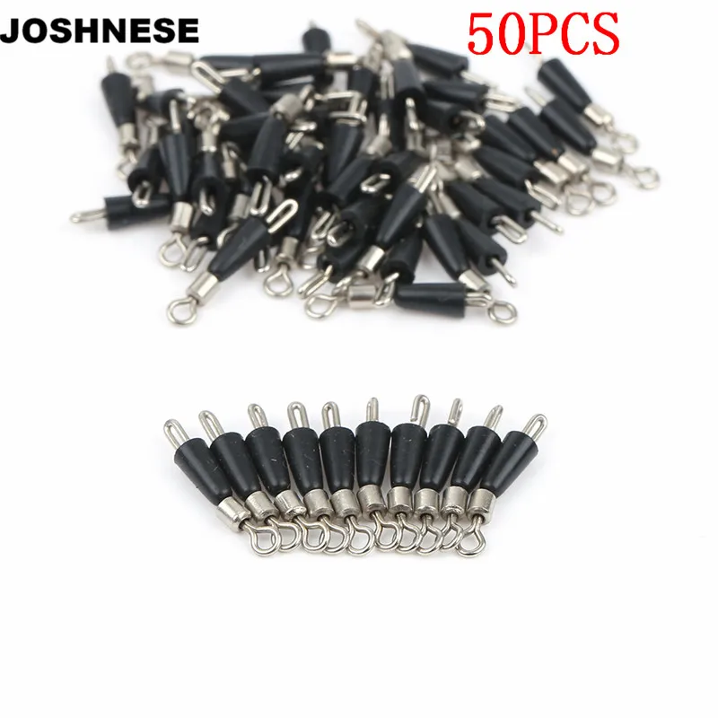 JOSHNESE 50pcs Fishing Barrel Swivel Pin Connector Solid Rings Swivel Contector with Interlock Snap Fishing Tackle
JOSHNESE 50pcs Fishing Barrel Swivel Pin Connector Solid Rings Swivel Contector with Interlock Snap Fishing Tackle