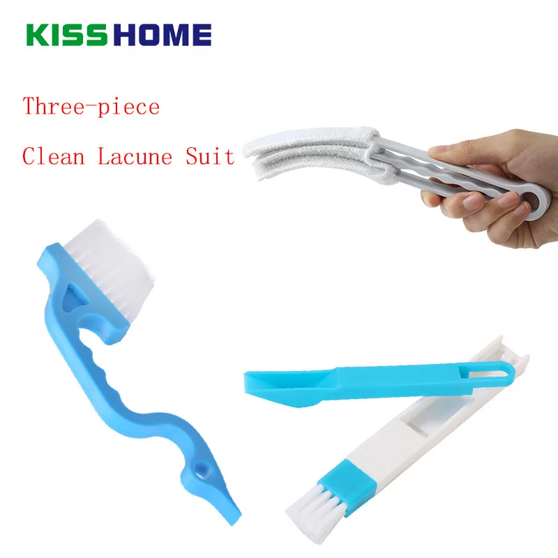 3 pcs/set Household Cleaning Lacune Shutters Clean Brush Convenient Groove Aperture Gap Kitchen Window Dust Removal Suit Tools
3 pcs/set Household Cleaning Lacune Shutters Clean Brush Convenient Groove Aperture Gap Kitchen Window Dust Removal Suit Tools