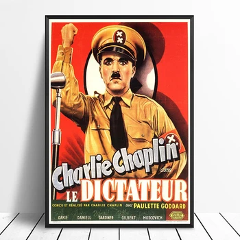 The Great Dictator 1940 Movie Poster Home Decor Wall Decor Wall Art Cnavas Print B23
The Great Dictator 1940 Movie Poster Home Decor Wall Decor Wall Art Cnavas Print B23