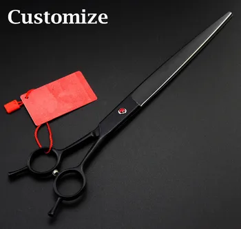 Custom Upscale 440c 9 inch black dog hair clipper pet hair scissors dog grooming cutting barber cat shears hairdressing scissors 
Custom Upscale 440c 9 inch black dog hair clipper pet hair scissors dog grooming cutting barber cat shears hairdressing scissors