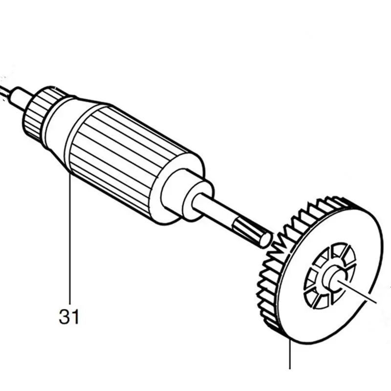 Armature 517268-6 Rotor For Makita 4322 4324 | Инструменты