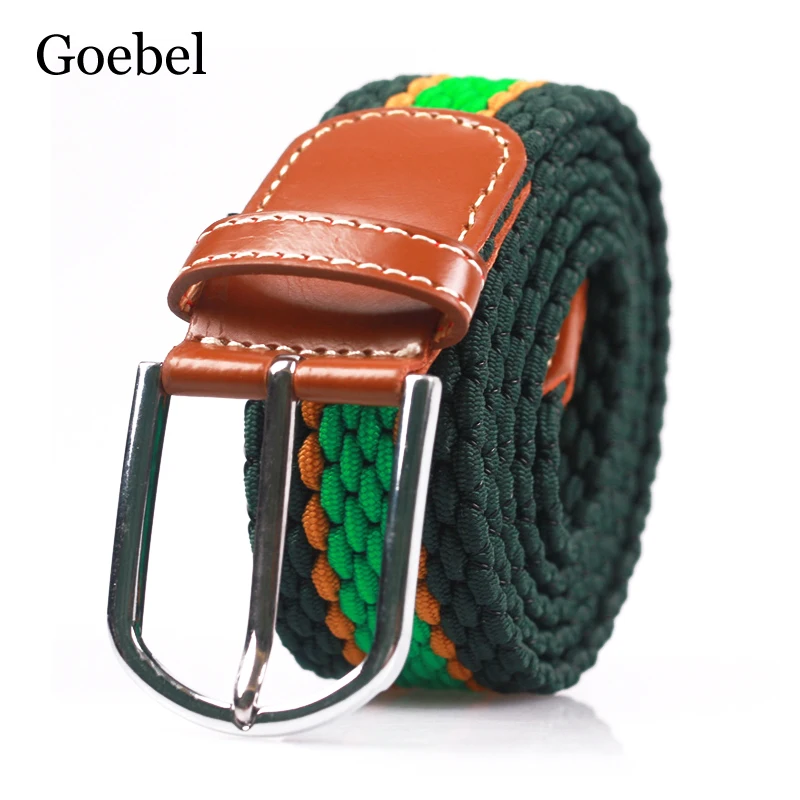 Hot Colors Man Fashion Belt Casual Knitted Pin Buckle Belt Men Canvas Elastic Stretch Belts Male Plain Webbing
Hot Colors Man Fashion Belt Casual Knitted Pin Buckle Belt Men Canvas Elastic Stretch Belts Male Plain Webbing