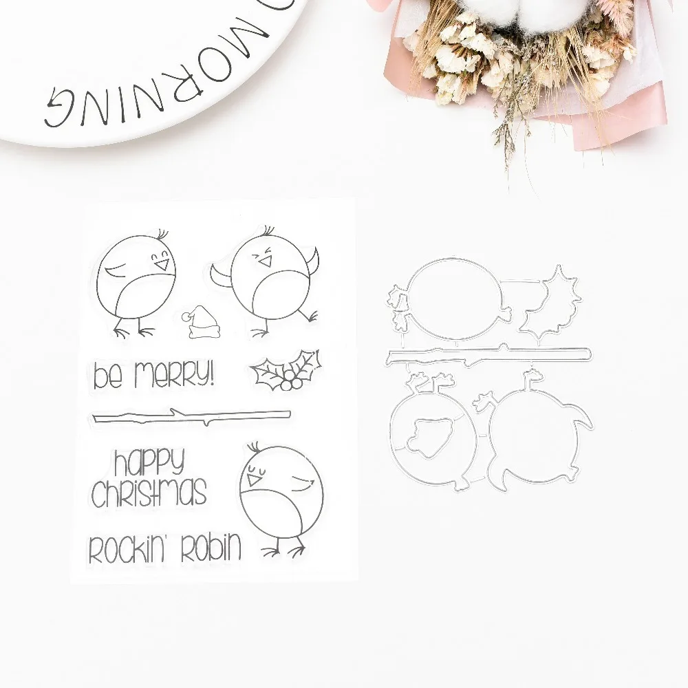 SP Happy bird Metal Cutting Dies and Clear Rubber Stamp Set Happy bird Stamp with Dies for Card Making Scrapbooking Decoratio
SP Happy bird Metal Cutting Dies and Clear Rubber Stamp Set Happy bird Stamp with Dies for Card Making Scrapbooking Decoratio
