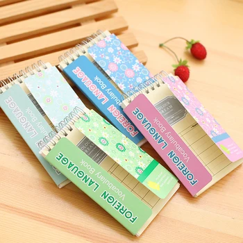 Kawaii Flower Coil Memo Pad Cute Flash Card Study Notepad Creative School Office Wordbook Flashcard Language Fun Stationery Item
Kawaii Flower Coil Memo Pad Cute Flash Card Study Notepad Creative School Office Wordbook Flashcard Language Fun Stationery Item