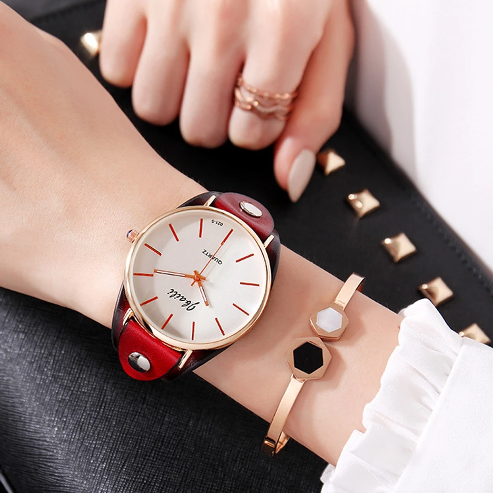 Woman watch Quartz watch Casual watchRelogio Feminino9