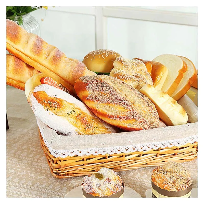 Simulation bread model European fake bread ornaments window display photography props fake food home kitchen decor accessories
Simulation bread model European fake bread ornaments window display photography props fake food home kitchen decor accessories