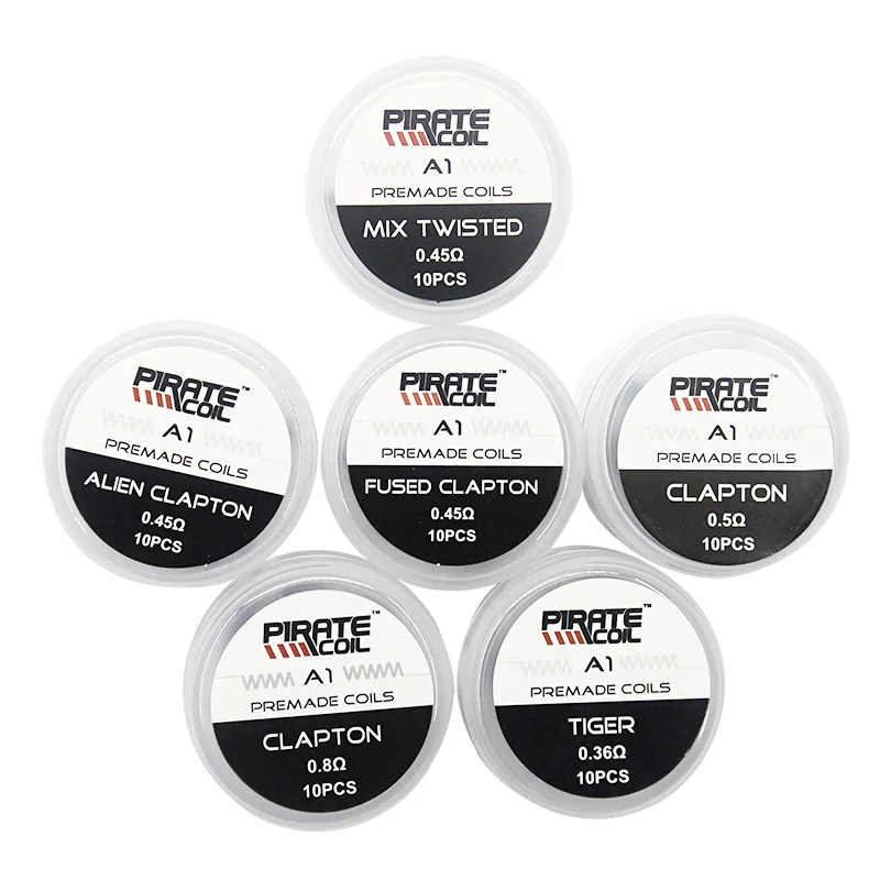 clapton wire Fused Hive premade wrap wires Alien wire twisted Quad Tiger coils Heating Resistance rda wire Prebuilt Coil
clapton wire Fused Hive premade wrap wires Alien wire twisted Quad Tiger coils Heating Resistance rda wire Prebuilt Coil