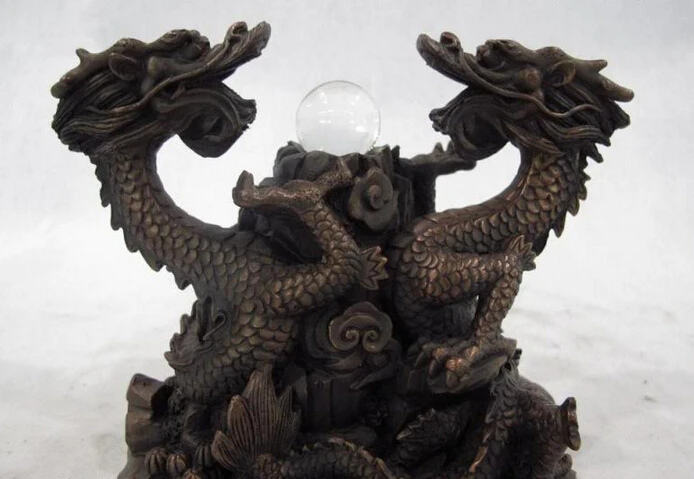 fast shipping USPS to USA S2769 5 Chinese Copper Red Bronze Home Use Feng Shui Two Dragon play Bead Art Statue
fast shipping USPS to USA S2769 5 Chinese Copper Red Bronze Home Use Feng Shui Two Dragon play Bead Art Statue