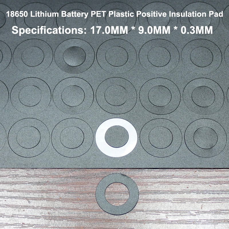 100pcs/lot Lithium Battery 18650 Positive Hollow Insulating Pad Red Flat Tip Insulated Surface Mat Meson 17*9.0*0.3mm
100pcs/lot Lithium Battery 18650 Positive Hollow Insulating Pad Red Flat Tip Insulated Surface Mat Meson 17*9.0*0.3mm