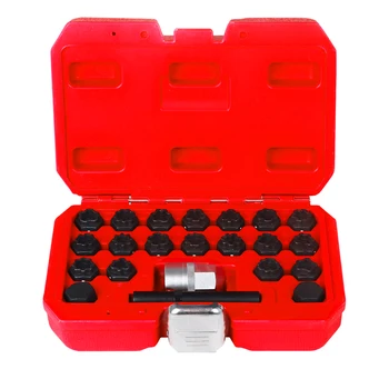 22Pcs Wheel Locking Key for Audi Anti-theft Screw Sleeve Wheel Rim Lug Nut Master Removal
22Pcs Wheel Locking Key for Audi Anti-theft Screw Sleeve Wheel Rim Lug Nut Master Removal