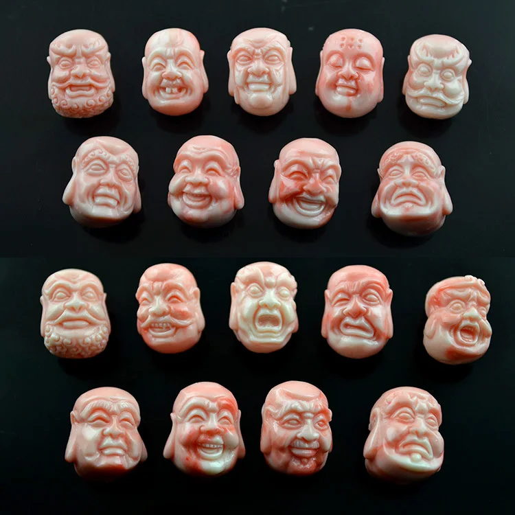 9beads Ocean's Eighteen Arhat Buddha Head Double Side Carved Tibetan Jewelry Making Material Zen Beads
9beads Ocean's Eighteen Arhat Buddha Head Double Side Carved Tibetan Jewelry Making Material Zen Beads