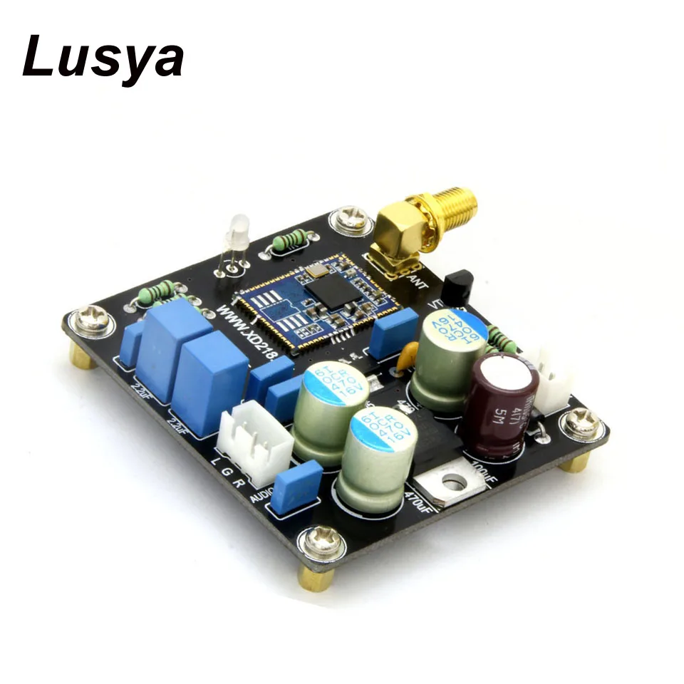 CSR8675 Audio Receiving Module PCM5102A I2S Decoding Module DAC Board Bluetooth 5.0 Support APTX-HD with Antenna T0569
CSR8675 Audio Receiving Module PCM5102A I2S Decoding Module DAC Board Bluetooth 5.0 Support APTX-HD with Antenna T0569
