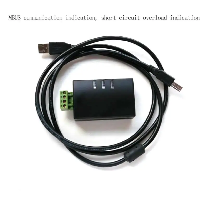 Industrial USB to MBUS host, USB-MBUS meter reading communication USB supply 10 loads.
Industrial USB to MBUS host, USB-MBUS meter reading communication USB supply 10 loads.