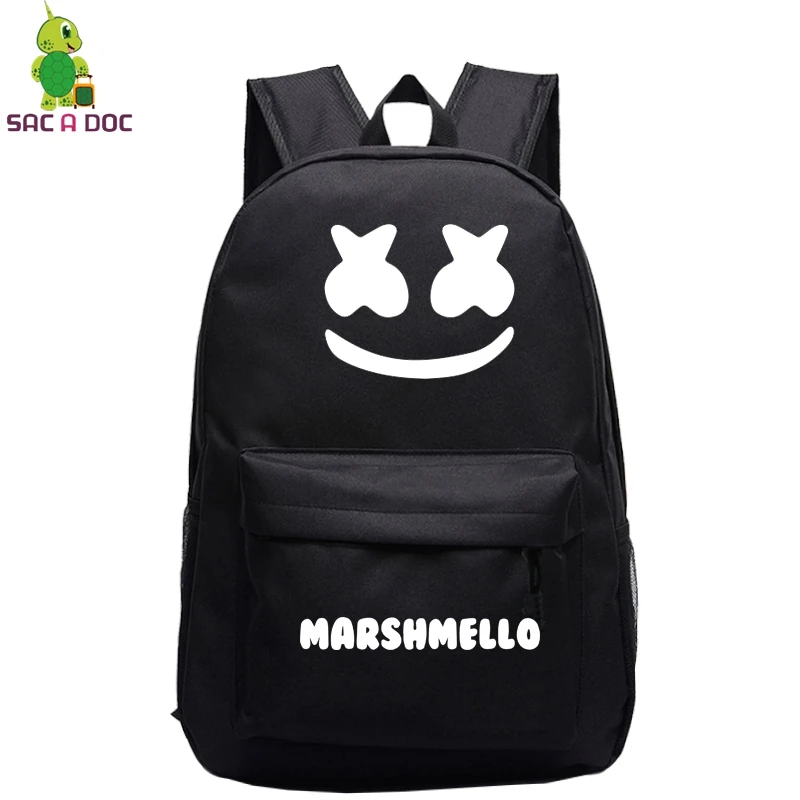 Marshmello Back Bag Teenage Girls Boys School Bags Laptop Backpack American Mystery DJ Trendy Travel Back Pack Canvas Bookbag
Marshmello Back Bag Teenage Girls Boys School Bags Laptop Backpack American Mystery DJ Trendy Travel Back Pack Canvas Bookbag