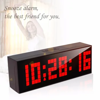 LED Alarm Clock Snooze Function Bedroom Clock Alarms System Alarm Clock For Children Clocks Thermometer luminova Digital Watch
LED Alarm Clock Snooze Function Bedroom Clock Alarms System Alarm Clock For Children Clocks Thermometer luminova Digital Watch