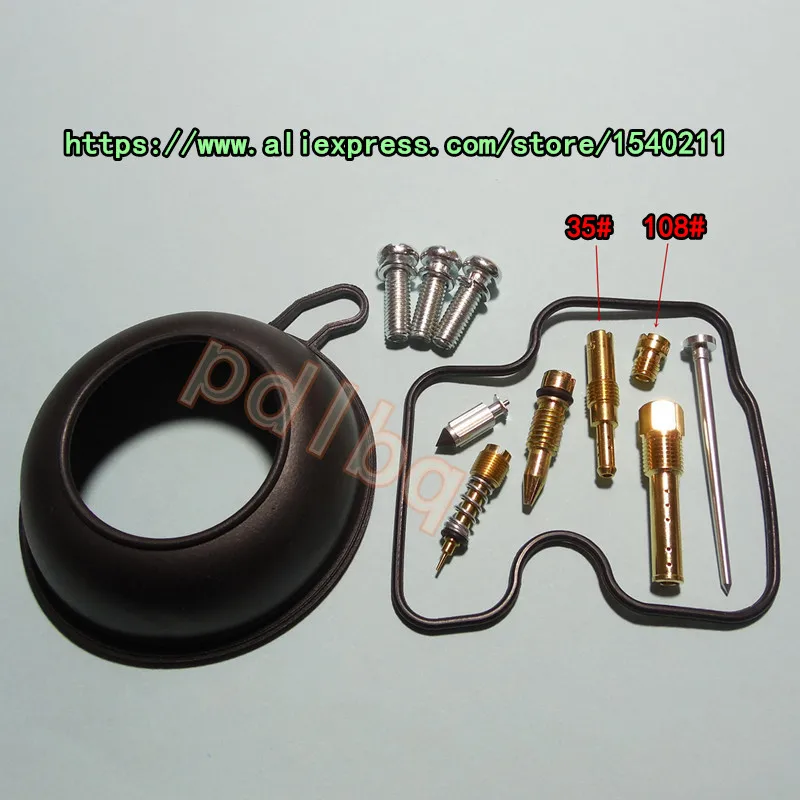 (4 sets/pack )HMHonda motorcycle CBR29 NC29 CBR400RR-R/J/K carburetor repair kit Kit With vacuum diaphragm
(4 sets/pack )HMHonda motorcycle CBR29 NC29 CBR400RR-R/J/K carburetor repair kit Kit With vacuum diaphragm