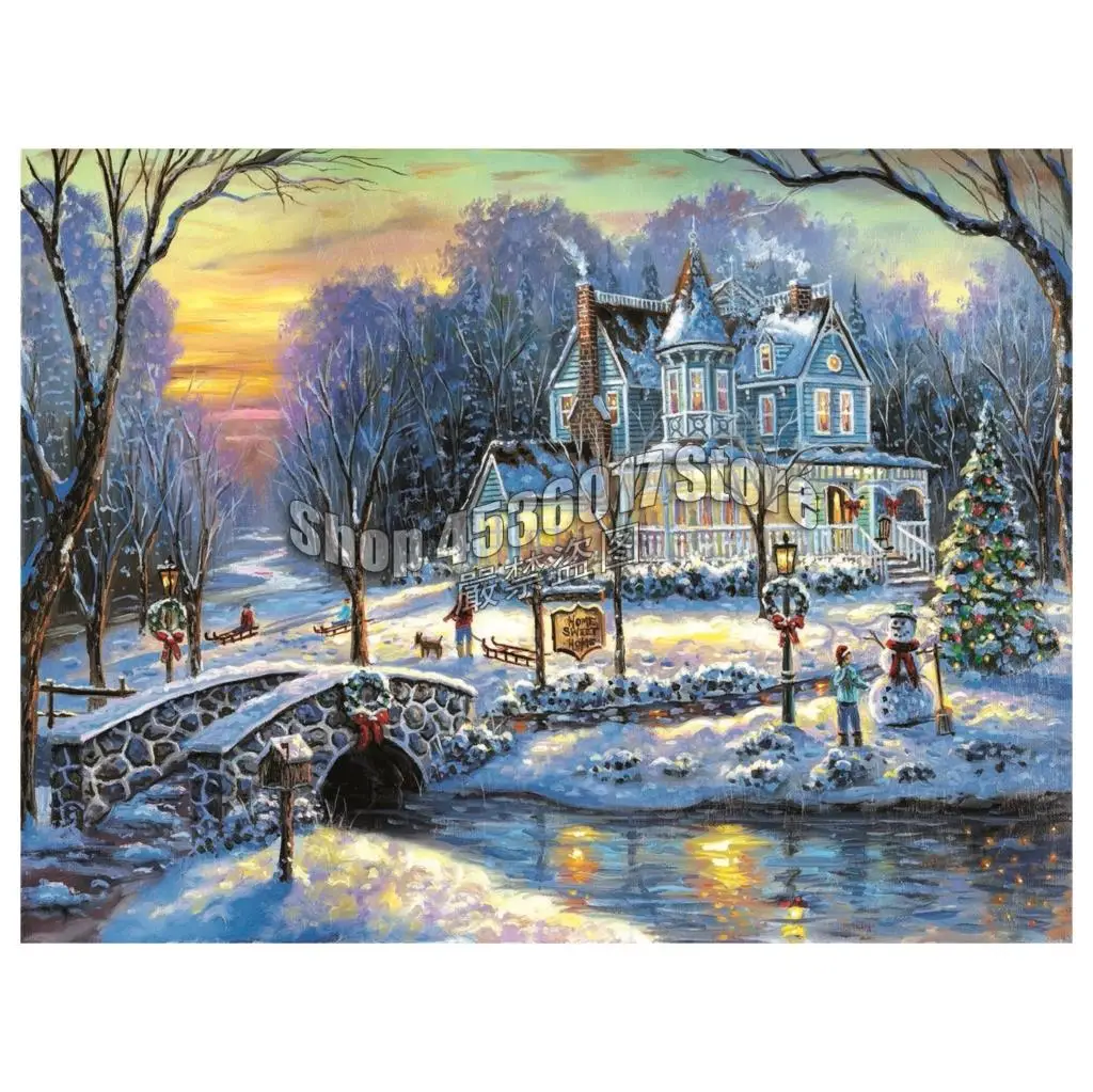 Full Diamond Painting A White Christmas 5d Diy Diamond Embroidery Kit Mosaic Cross Stitch Winter landscape Art Gifts Home Decor
Full Diamond Painting A White Christmas 5d Diy Diamond Embroidery Kit Mosaic Cross Stitch Winter landscape Art Gifts Home Decor