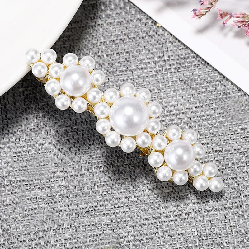 F&U Fashion Pearl hair Clips for Women Lovely Styles Hairpins Alloy Hairgrip Girls Woman Hair Accessories 12 Designs Choice
F&U Fashion Pearl hair Clips for Women Lovely Styles Hairpins Alloy Hairgrip Girls Woman Hair Accessories 12 Designs Choice