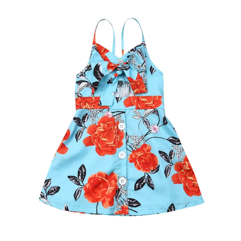 Kids Baby Girl Floral Dress Sleeveless Sling Bow V-Neck Sundress Summer Holiday Flower Party Dress Girl A-Line Cotton Dress 1-6Y
Kids Baby Girl Floral Dress Sleeveless Sling Bow V-Neck Sundress Summer Holiday Flower Party Dress Girl A-Line Cotton Dress 1-6Y