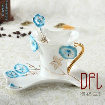 Colored Enamel Coffee Mug Cup Creative Bone China Semen Pharbitidis Milk Tea Set With Spoon Friend Gift
Colored Enamel Coffee Mug Cup Creative Bone China Semen Pharbitidis Milk Tea Set With Spoon Friend Gift