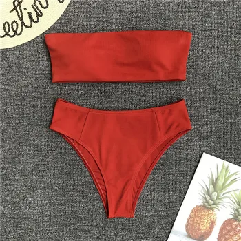 2019 Solid Bikini Brazillian Swimsuit Women Bikini Set Sexy Off Shoulder Swimwear Female Swimming Biquini Maillot De Bain Femme
2019 Solid Bikini Brazillian Swimsuit Women Bikini Set Sexy Off Shoulder Swimwear Female Swimming Biquini Maillot De Bain Femme