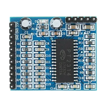 1Pcs Sound Quality Adjustment Module Voice Module IIC 6V-10V Audio Processing Module For PT2314 For Arduino Technology
1Pcs Sound Quality Adjustment Module Voice Module IIC 6V-10V Audio Processing Module For PT2314 For Arduino Technology