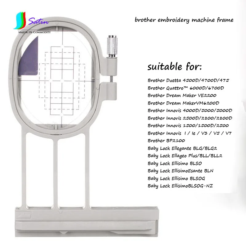 Brother Baby Lock Household Use DIY Embroidery Machine Frame,Computer Embroidery Machine Hoop Tool S0178H Multi Size
Brother Baby Lock Household Use DIY Embroidery Machine Frame,Computer Embroidery Machine Hoop Tool S0178H Multi Size