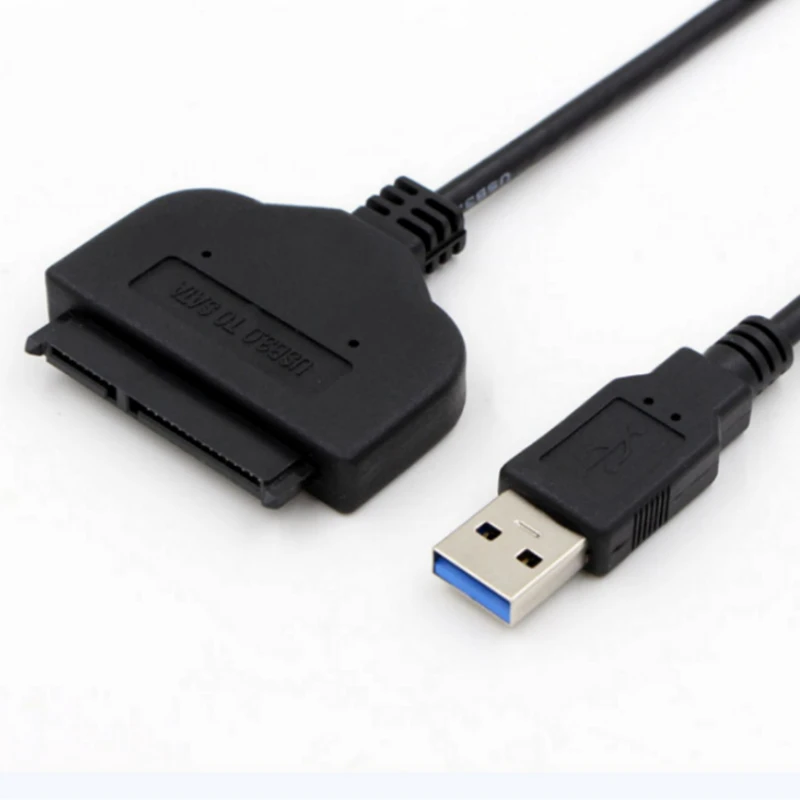 USB 3.0 To Sata Adapter Converter Cable USB3.0 Hard Drive Converter Cable 22-Pin SATA To USB 3.0 For 2.5" Laptop HDD SSD
USB 3.0 To Sata Adapter Converter Cable USB3.0 Hard Drive Converter Cable 22-Pin SATA To USB 3.0 For 2.5" Laptop HDD SSD