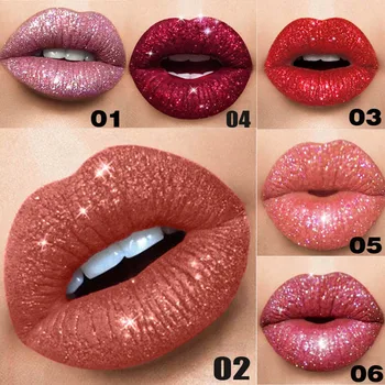 Shining Glitter Lip Gloss Make Up Liquid Lipstick Waterproof Long Lasting Shimmer Red Pink Lip Gloss for Women Metallic Lipgloss
Shining Glitter Lip Gloss Make Up Liquid Lipstick Waterproof Long Lasting Shimmer Red Pink Lip Gloss for Women Metallic Lipgloss