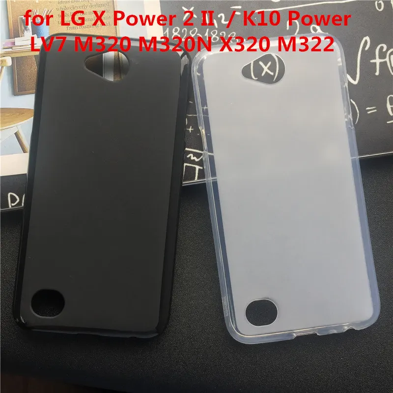 Soft Silicone Protective Back Cover Cases for LG X Power 2 II / K10 Power LV7 M320 M320N X320 M322 TPU Mobile Phone Case
Soft Silicone Protective Back Cover Cases for LG X Power 2 II / K10 Power LV7 M320 M320N X320 M322 TPU Mobile Phone Case