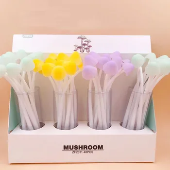 4 Pcs Kawaii Silicone Cartoon 0.5mm Candy Color Mushroom Gel Pens Black Ink Writing Pens Stationery Office Supplies Gifts
4 Pcs Kawaii Silicone Cartoon 0.5mm Candy Color Mushroom Gel Pens Black Ink Writing Pens Stationery Office Supplies Gifts