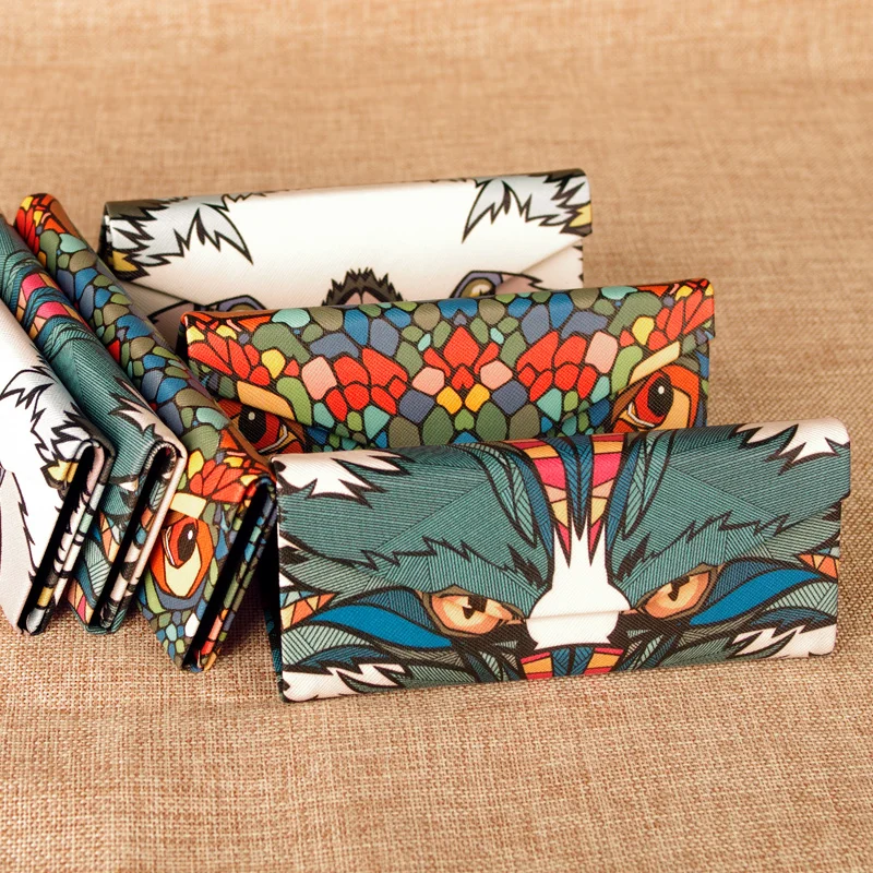 Fashion Handmade Sunglasses Glasses Case Box Eye Accessories Spectacle Box Women Animal Folding Eyeglass Case
Fashion Handmade Sunglasses Glasses Case Box Eye Accessories Spectacle Box Women Animal Folding Eyeglass Case