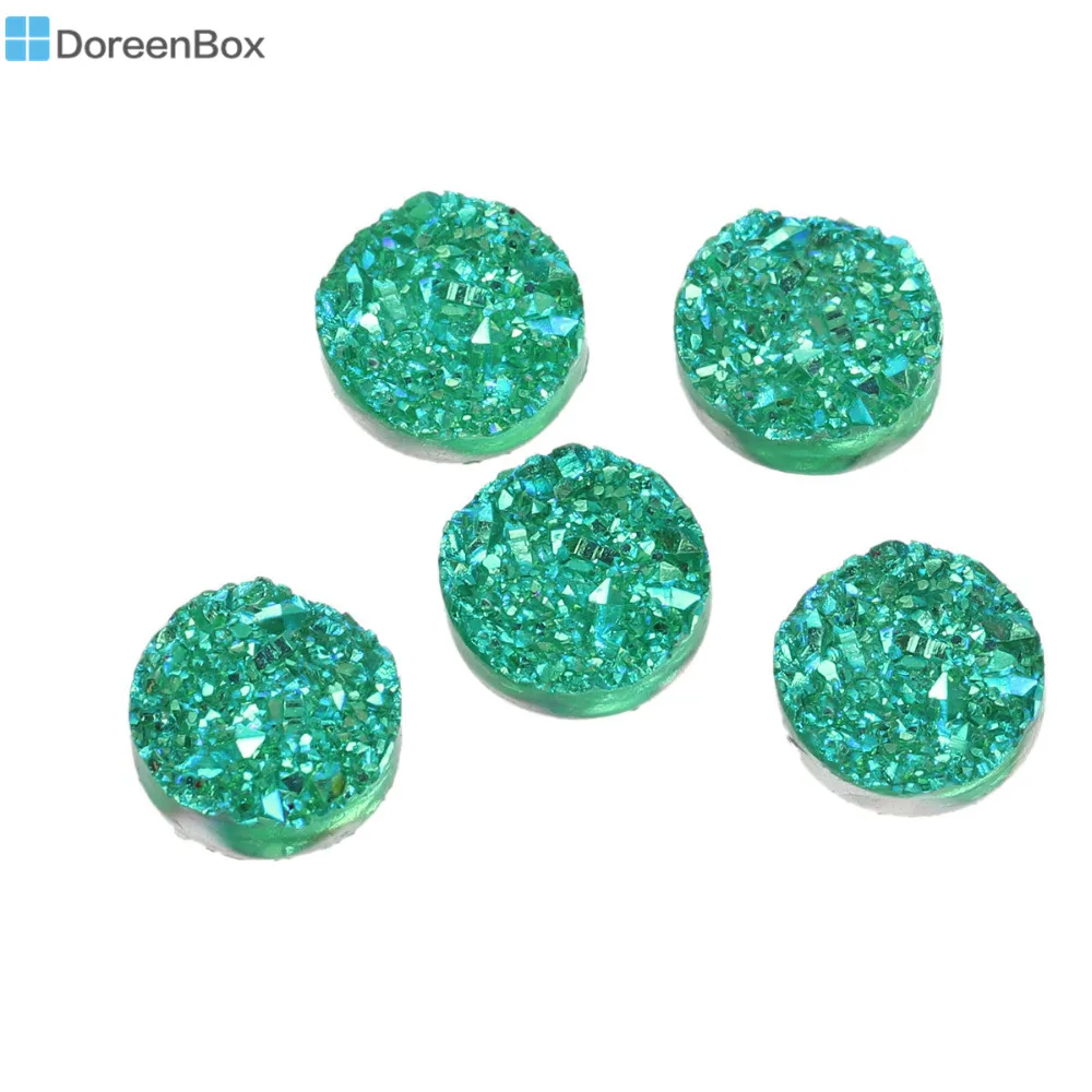 Doreen Box Drusy Resin Dome Seals Cabochon Round Green AB Color 12mm( 4/8") Dia, 20 PCs 2016 new
Doreen Box Drusy Resin Dome Seals Cabochon Round Green AB Color 12mm( 4/8") Dia, 20 PCs 2016 new